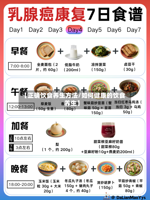 【正确饮食养生方法/如何健康的饮食养生】