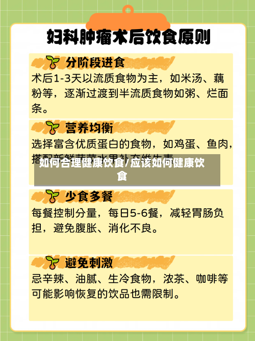 如何合理健康饮食/应该如何健康饮食