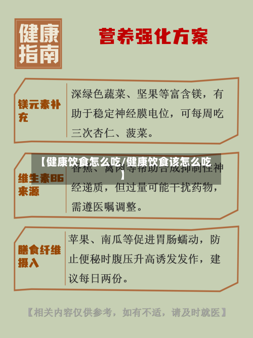 【健康饮食怎么吃/健康饮食该怎么吃】-第1张图片