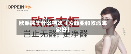 欧派属于什么档次（索菲亚和欧派哪家好）-第1张图片