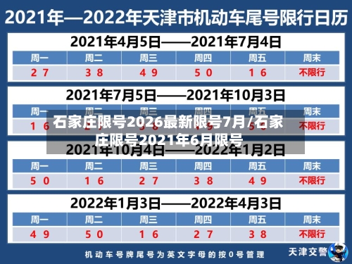 石家庄限号2026最新限号7月/石家庄限号2021年6月限号