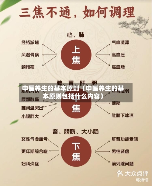 中医养生的基本原则（中医养生的基本原则包括什么内容）