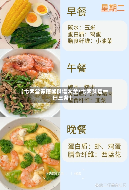 【七天营养搭配食谱大全/七天食谱一日三餐】