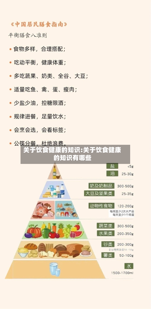 关于饮食健康的知识:关于饮食健康的知识有哪些