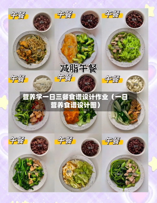 营养学一日三餐食谱设计作业（一日营养食谱设计图）