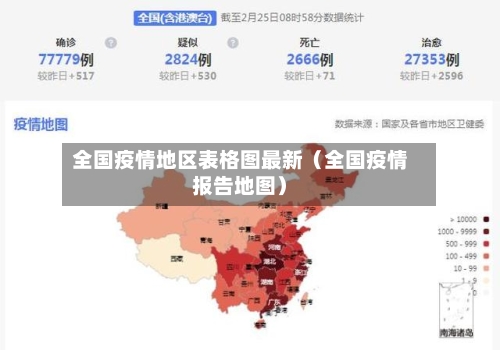 全国疫情地区表格图最新（全国疫情报告地图）