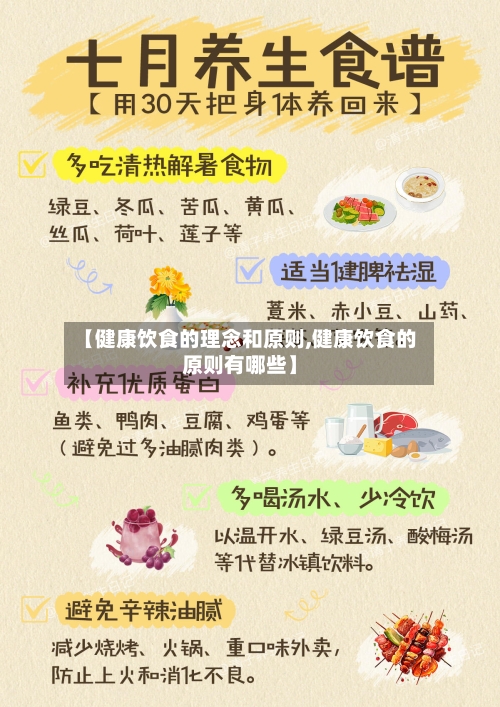 【健康饮食的理念和原则,健康饮食的原则有哪些】