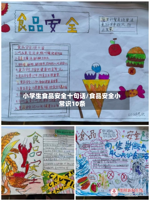 小学生食品安全十句话/食品安全小常识10条