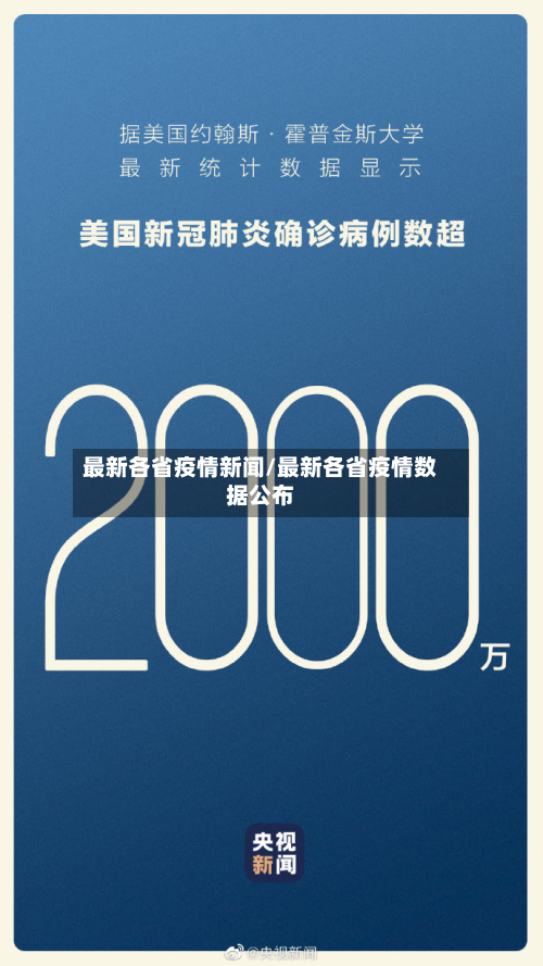 最新各省疫情新闻/最新各省疫情数据公布