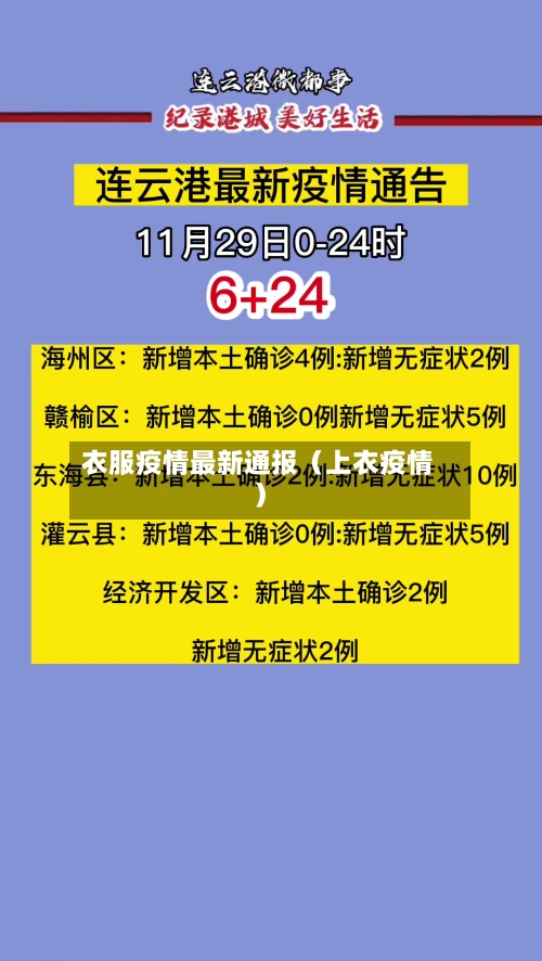 衣服疫情最新通报（上衣疫情）