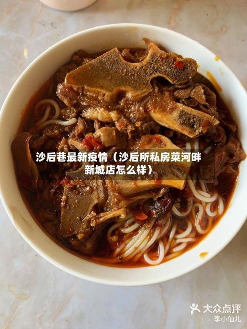 沙后巷最新疫情（沙后所私房菜河畔新城店怎么样）-第1张图片