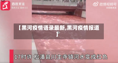 【黑河疫情语录最新,黑河疫情报道】-第1张图片