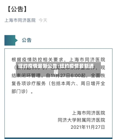 纽约疫情最新公告:纽约疫情最新通报-第1张图片