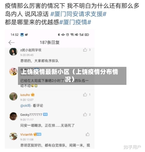 上饶疫情最新小区(上饶疫情分布情况)-第1张图片