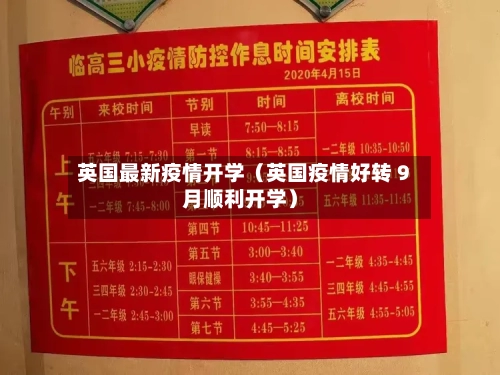 英国最新疫情开学（英国疫情好转 9月顺利开学）-第1张图片