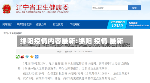 绵阳疫情内容最新:绵阳 疫情 最新-第1张图片