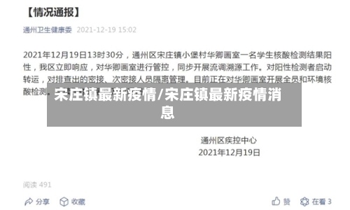 宋庄镇最新疫情/宋庄镇最新疫情消息-第1张图片
