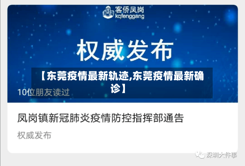 【东莞疫情最新轨迹,东莞疫情最新确诊】-第1张图片
