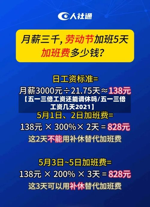 【五一三倍工资还能调休吗/五一三倍工资几天2021】-第1张图片