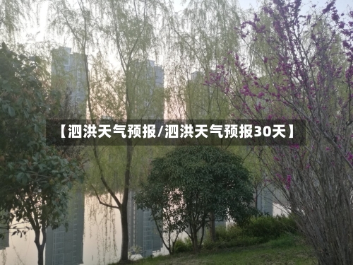 【泗洪天气预报/泗洪天气预报30天】-第1张图片
