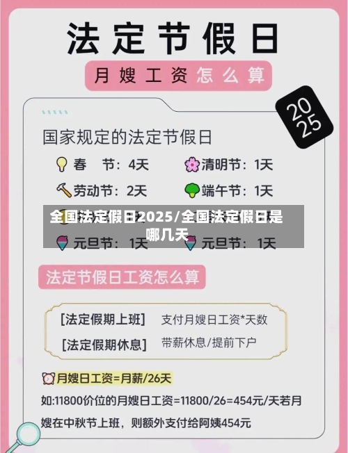 全国法定假日2025/全国法定假日是哪几天-第1张图片