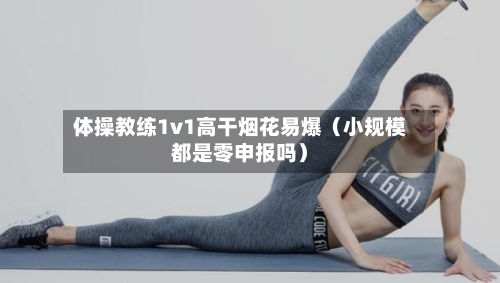 体操教练1v1高干烟花易爆（小规模都是零申报吗）-第1张图片