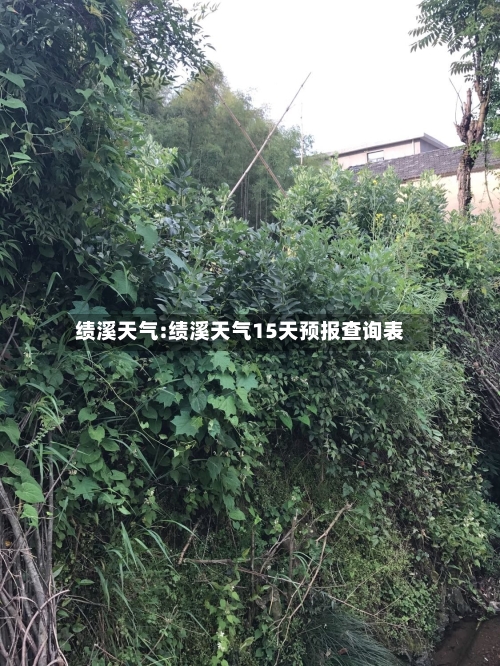 绩溪天气:绩溪天气15天预报查询表-第1张图片