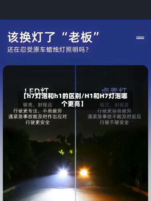 【h7灯泡和h1的区别/H1和H7灯泡哪个更亮】-第1张图片