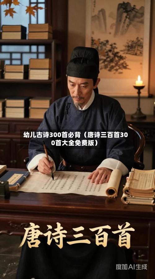 幼儿古诗300首必背(唐诗三百首300首大全免费版)-第1张图片