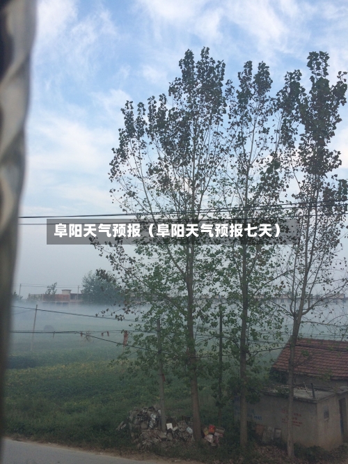 阜阳天气预报（阜阳天气预报七天）-第1张图片