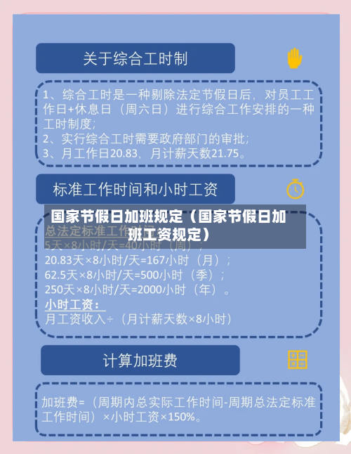 国家节假日加班规定（国家节假日加班工资规定）-第1张图片